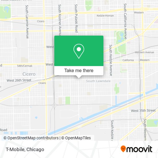 T-Mobile map