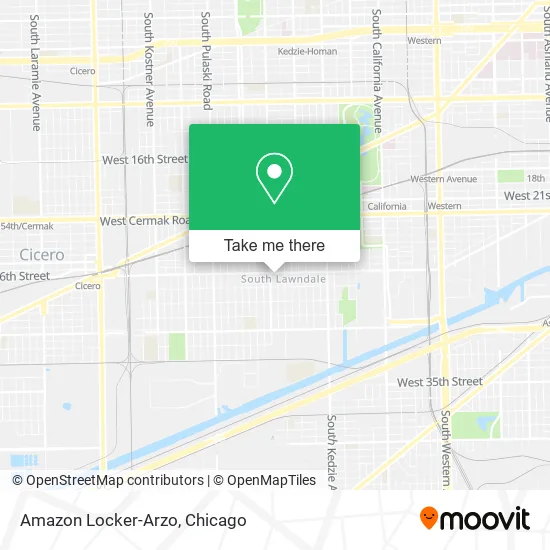 Amazon Locker-Arzo map
