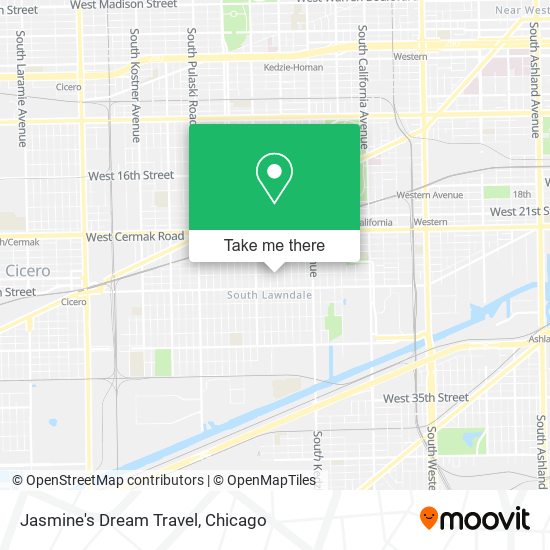 Mapa de Jasmine's Dream Travel