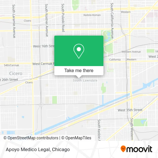 Apoyo Medico Legal map