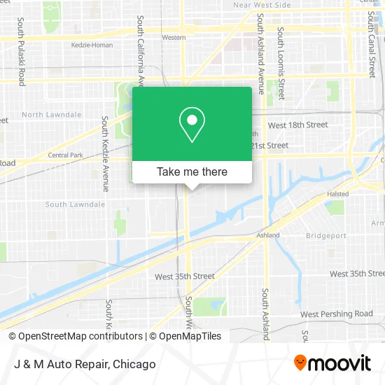 J & M Auto Repair map