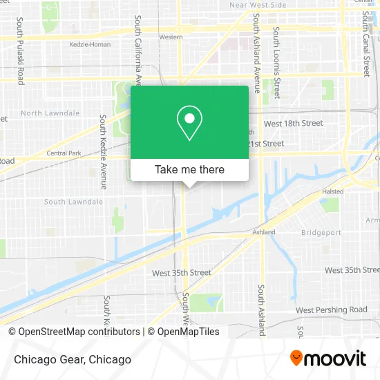 Chicago Gear map