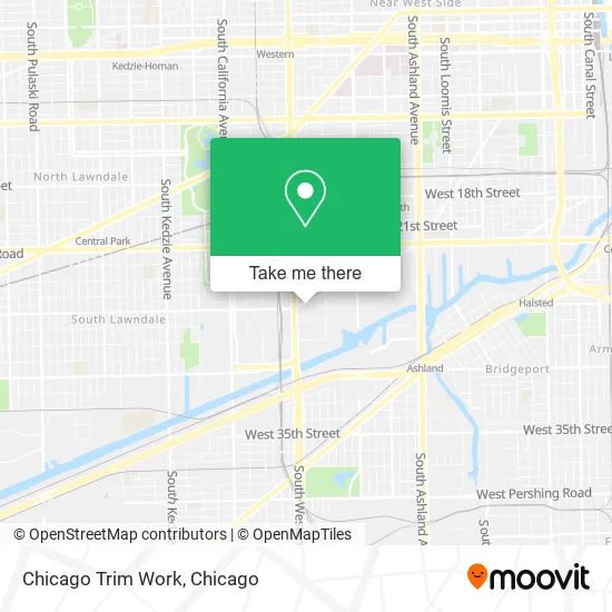 Chicago Trim Work map