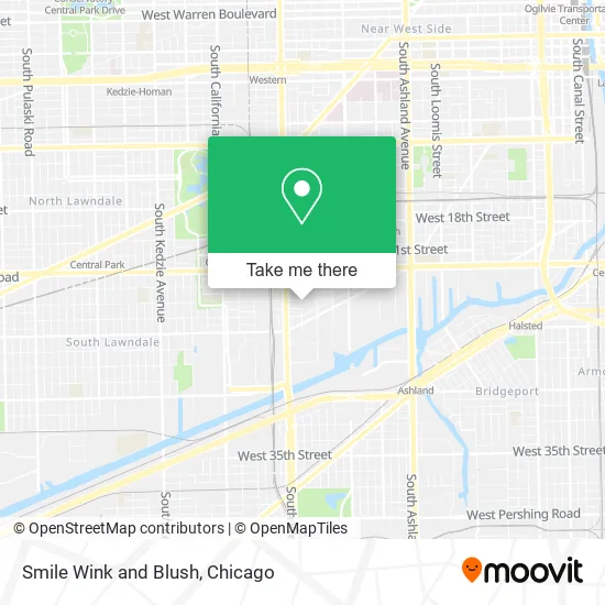 Smile Wink and Blush map