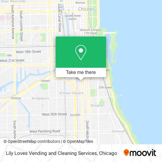 Lily Loves Vending and Cleaning Services map