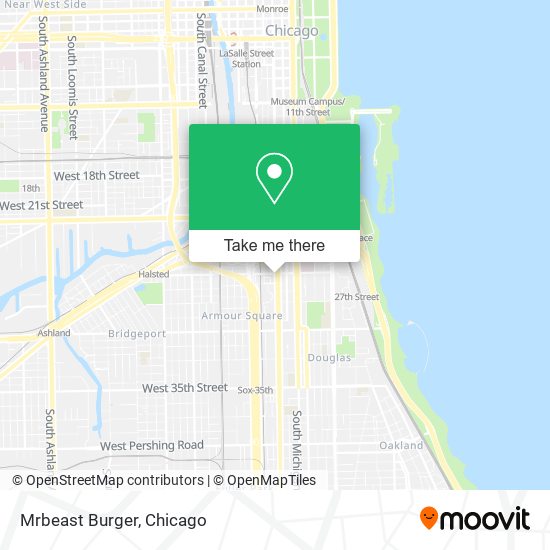 Mapa de Mrbeast Burger