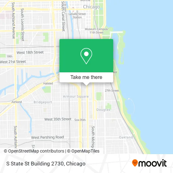 S State St Building 2730 map