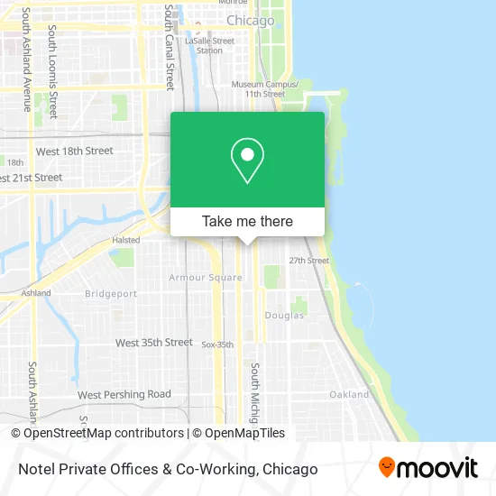 Notel Private Offices & Co-Working map