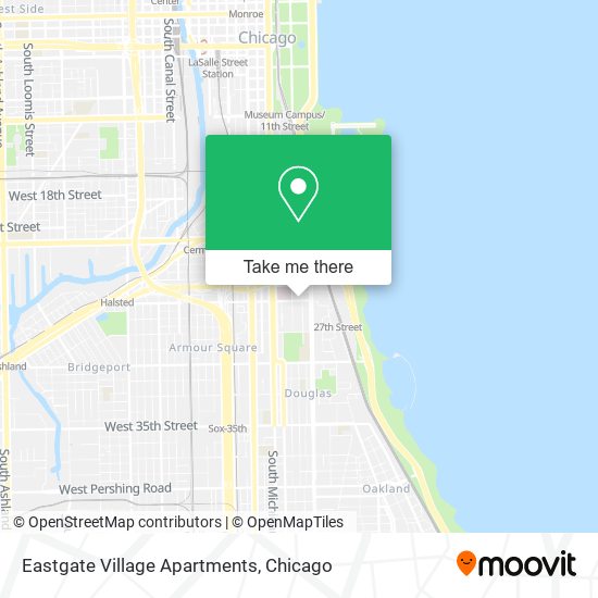 Eastgate Village Apartments map
