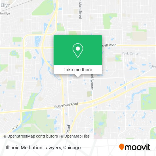 Illinois Mediation Lawyers map