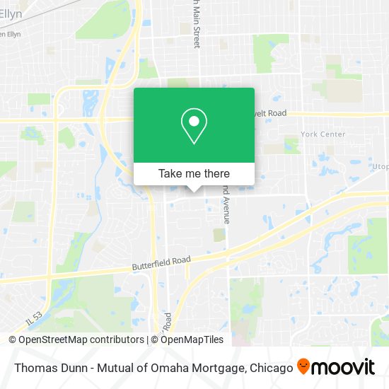 Mapa de Thomas Dunn - Mutual of Omaha Mortgage