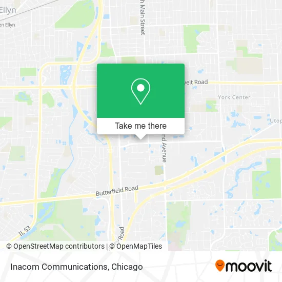 Inacom Communications map