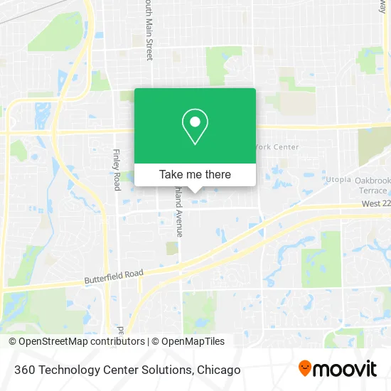 360 Technology Center Solutions map