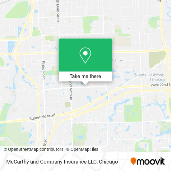 McCarthy and Company Insurance LLC map