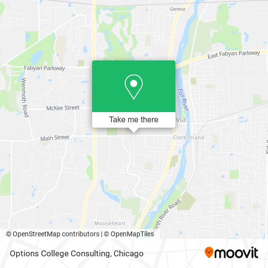 Mapa de Options College Consulting