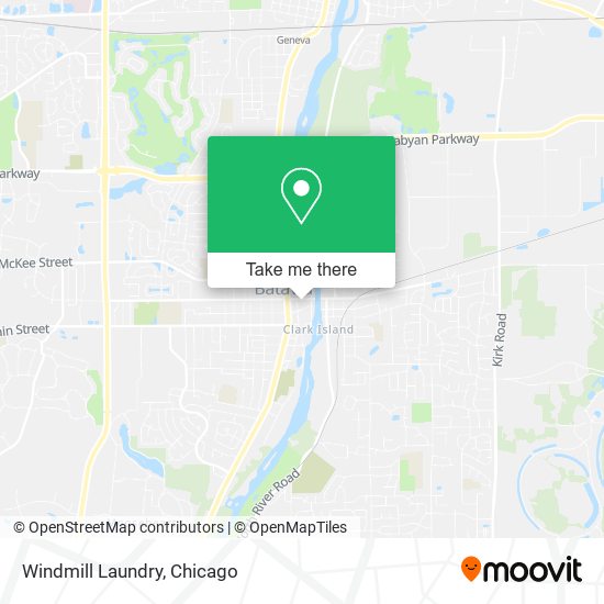 Windmill Laundry map