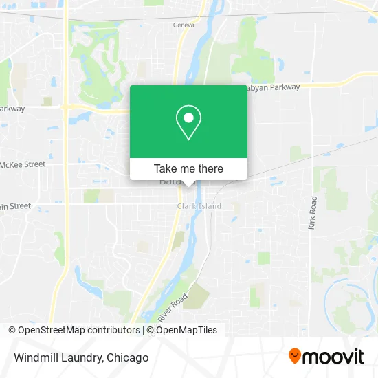 Windmill Laundry map