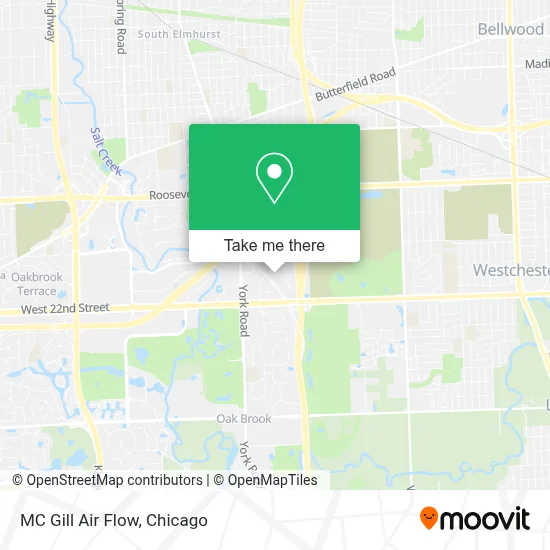MC Gill Air Flow map