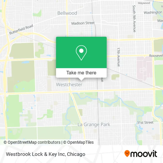 Westbrook Lock & Key Inc map