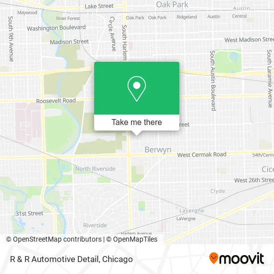 R & R Automotive Detail map