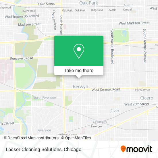 Lasser Cleaning Solutions map