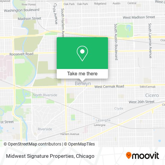 Midwest Signature Properties map