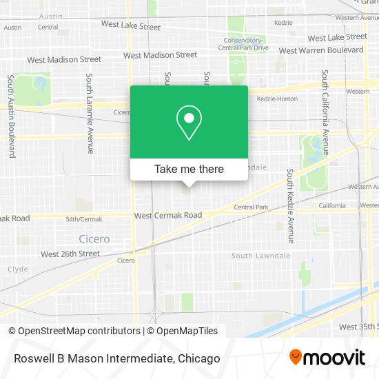 Roswell B Mason Intermediate map