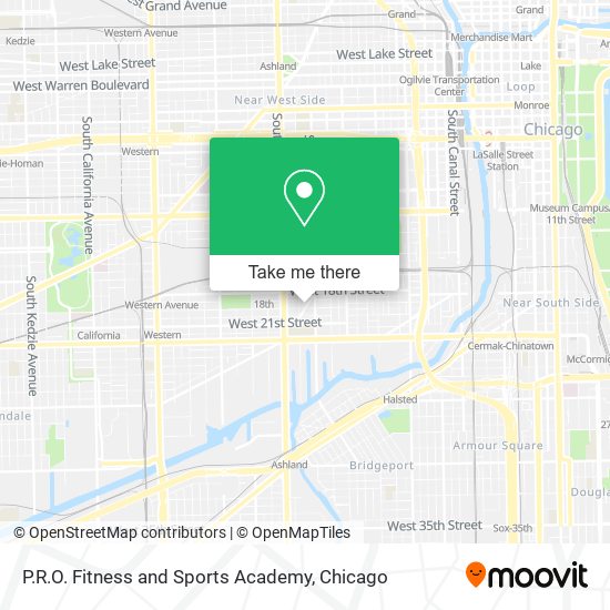 P.R.O. Fitness and Sports Academy map