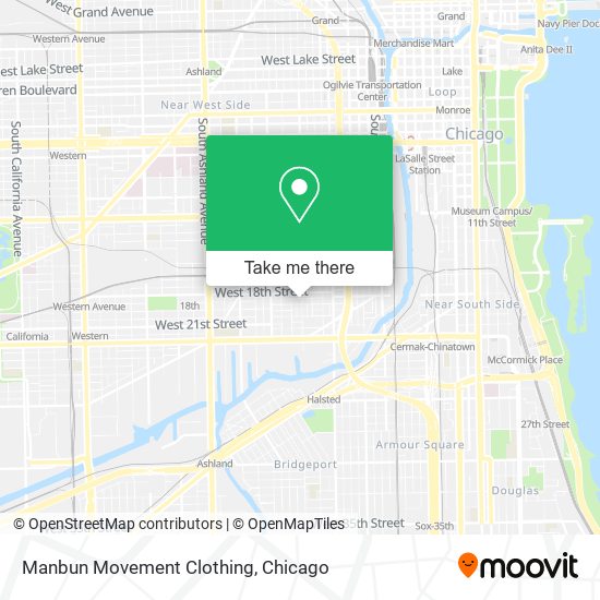 Mapa de Manbun Movement Clothing