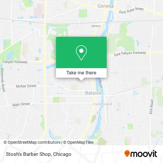 Stosh's Barber Shop map