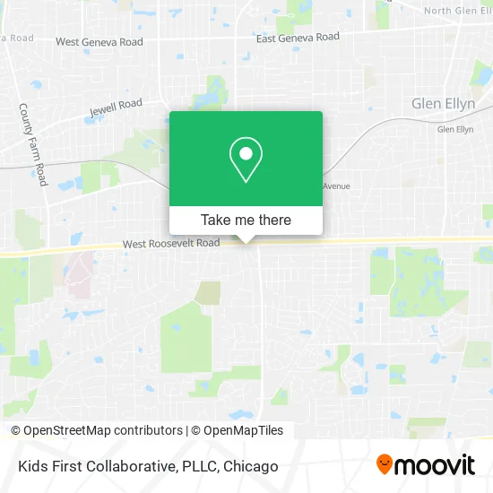 Mapa de Kids First Collaborative, PLLC