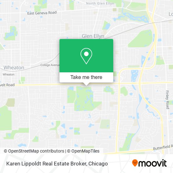 Karen Lippoldt Real Estate Broker map