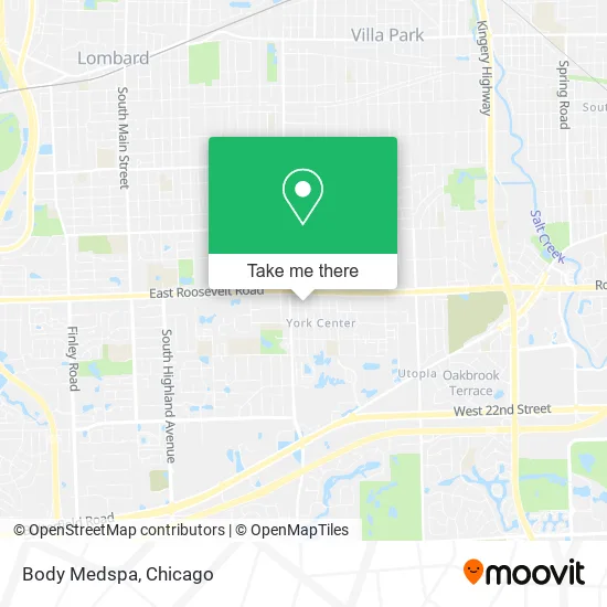 Body Medspa map