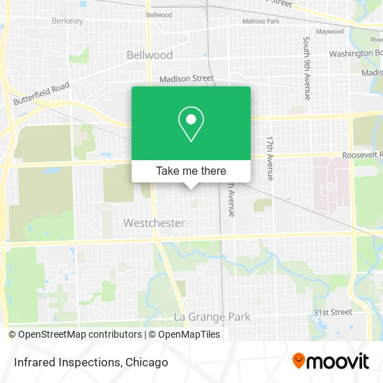Infrared Inspections map