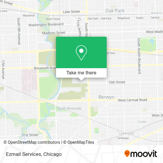 Ezmail Services map