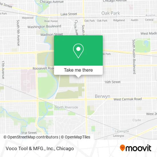 Voco Tool & MFG., Inc. map