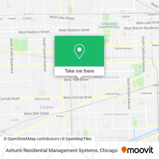 Ashunti Residential Management Systems map