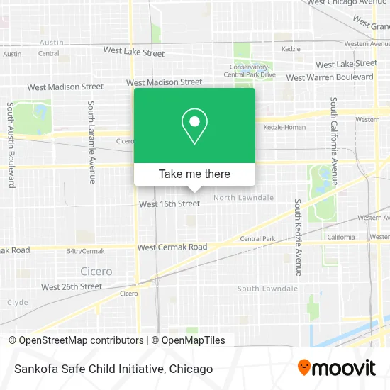 Sankofa Safe Child Initiative map