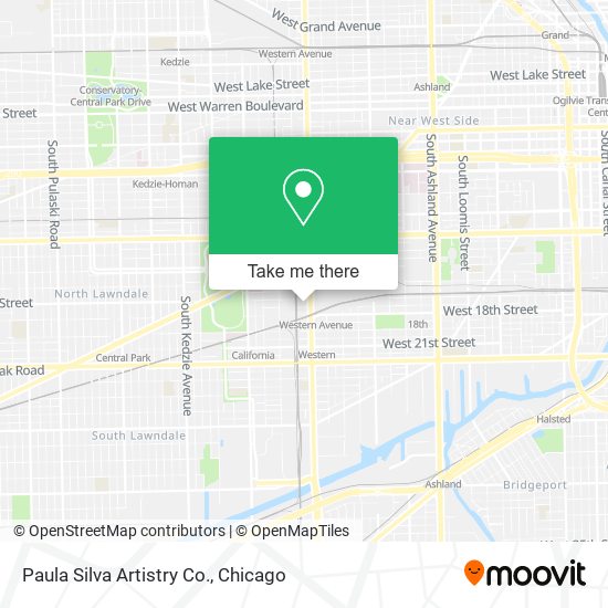 Paula Silva Artistry Co. map