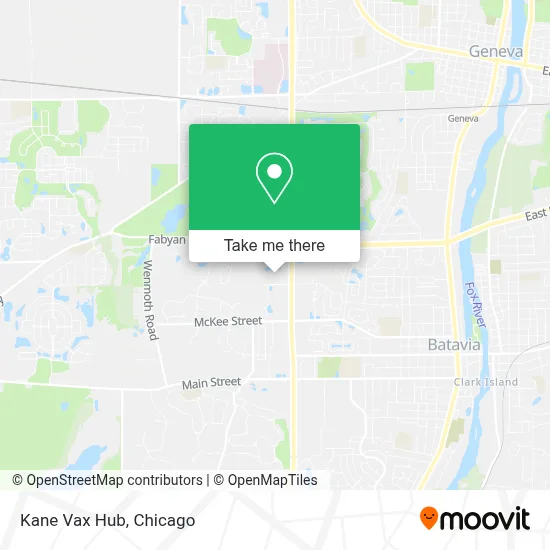Kane Vax Hub map
