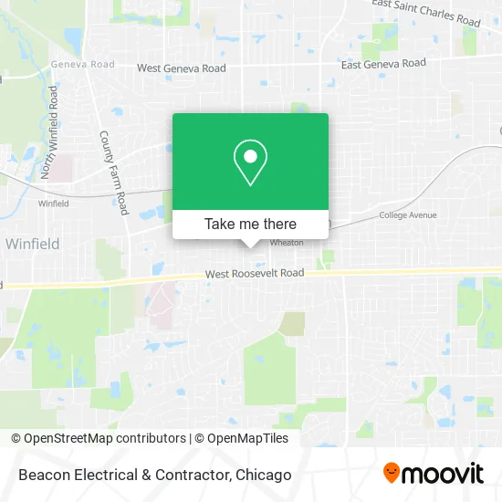 Mapa de Beacon Electrical & Contractor