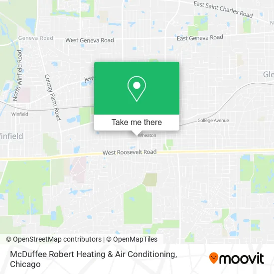 McDuffee Robert Heating & Air Conditioning map
