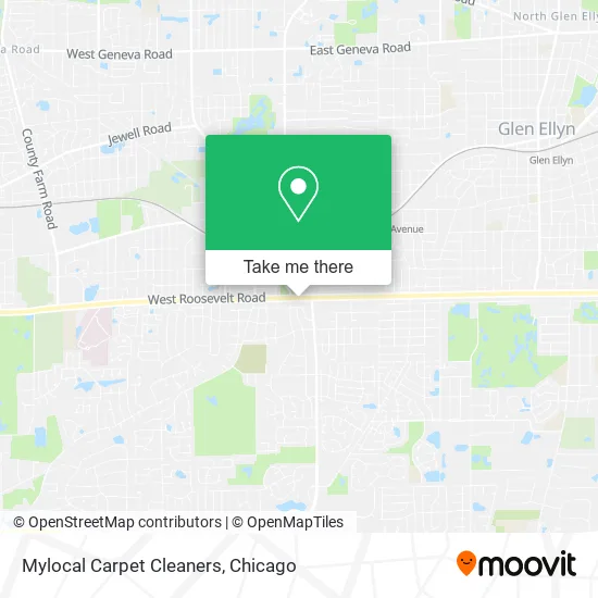 Mapa de Mylocal Carpet Cleaners