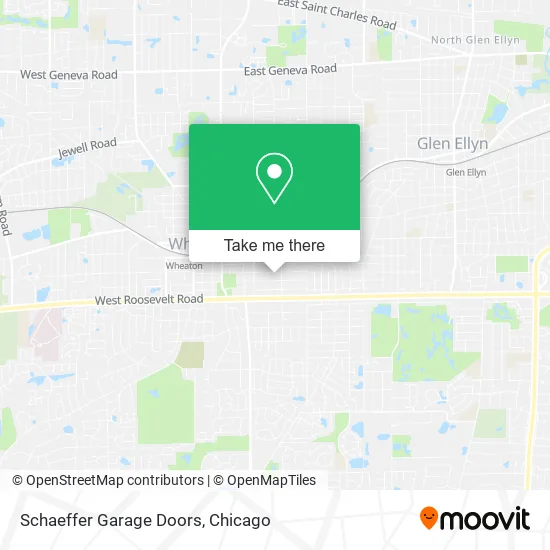 Mapa de Schaeffer Garage Doors