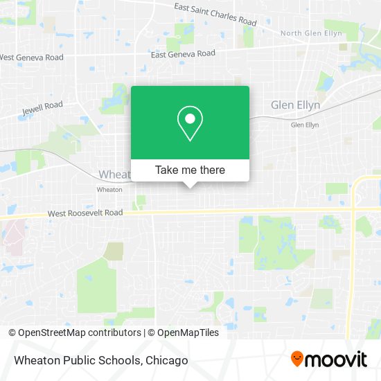 Mapa de Wheaton Public Schools