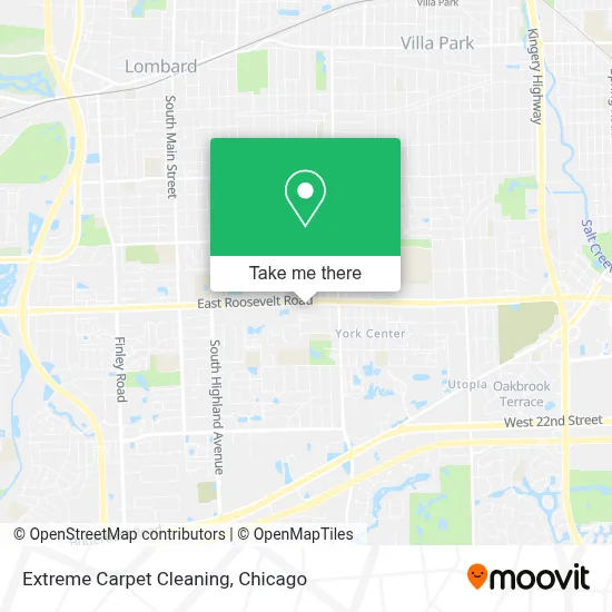 Extreme Carpet Cleaning map