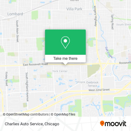 Charlies Auto Service map