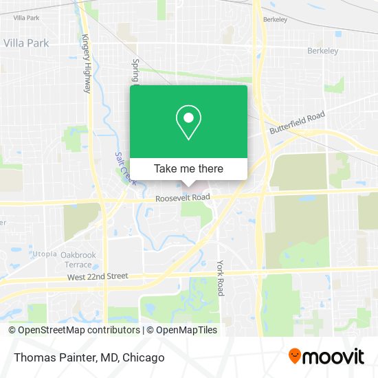 Mapa de Thomas Painter, MD