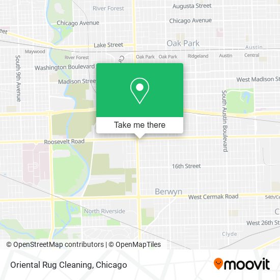 Mapa de Oriental Rug Cleaning