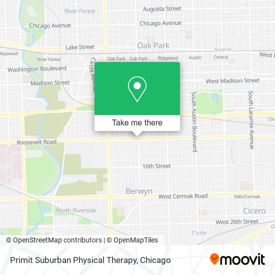 Primit Suburban Physical Therapy map